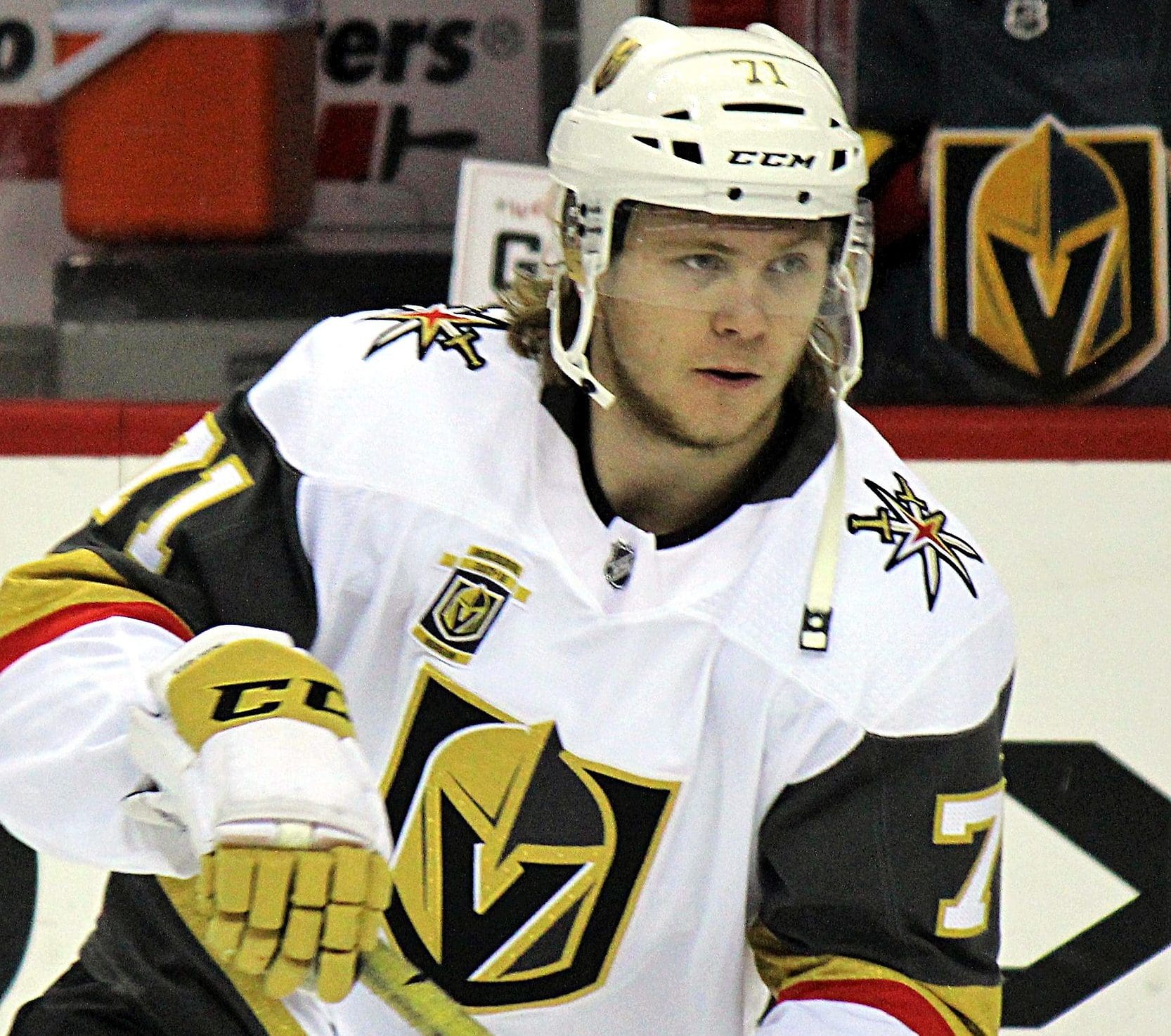 William Karlsson Vegas Golden Knights Signed with Vegas Strong