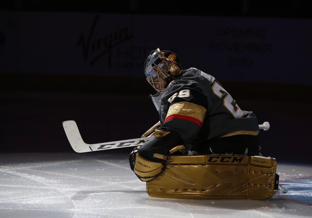 Marc-Andre Fleury Vegas Golden Knights training camp