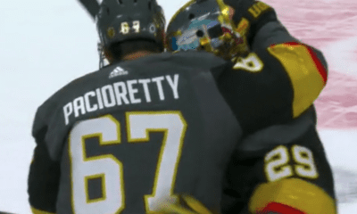 Max Pacioretty Marc-Andre Fleury Vegas Golden Knights