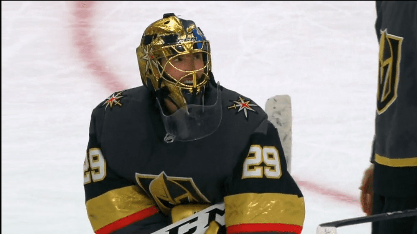 Golden Knights' Marc-Andre Fleury wins Vezina Trophy as top