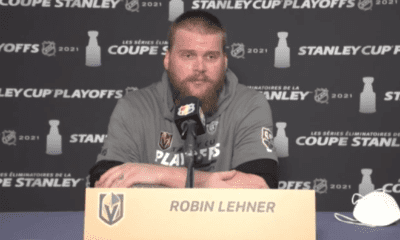 Robin Lehner, Vegas Golden Knights, NHL playoffs