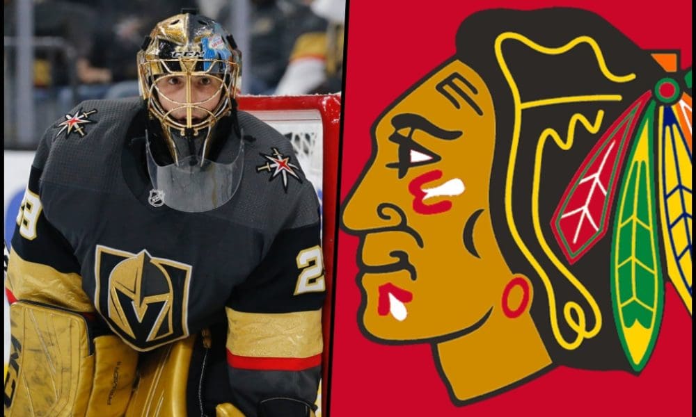 Blackhawks acquire goaltender Marc-Andre Fleury from the Golden Knights
