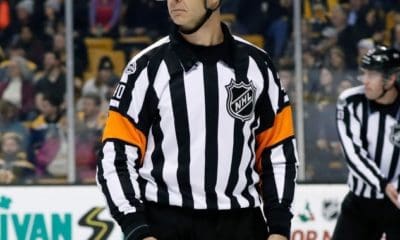 NHL referee Steve Kozari