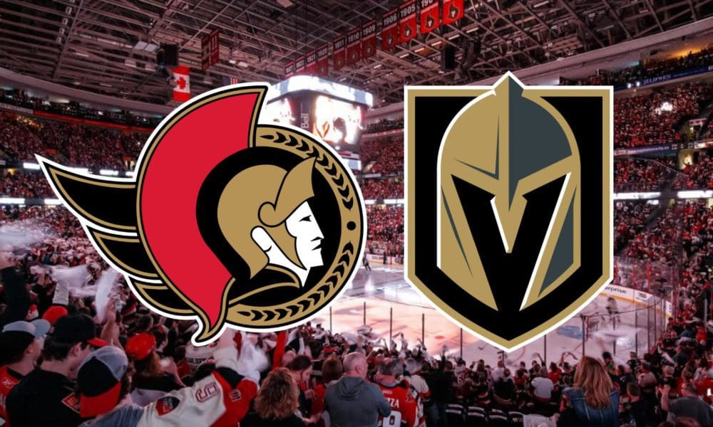 Vegas Golden Knights, Ottawa Senators AWAY