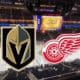 Vegas Golden Knights Detroit Red Wings HOME