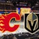 Calgary Flames Vegas Golden Knights HOME
