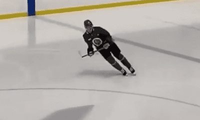 Jack Eichel skates (Video and Photo- Brandon Wong Hockey via Instagram)
