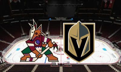 Vegas Golden Knights Arizona Coyotes AWAY