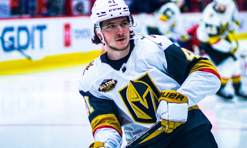 Nolan Patrick- Vegas Golden Knights (Photo- Sammi Silber- Washington Hockey Now)