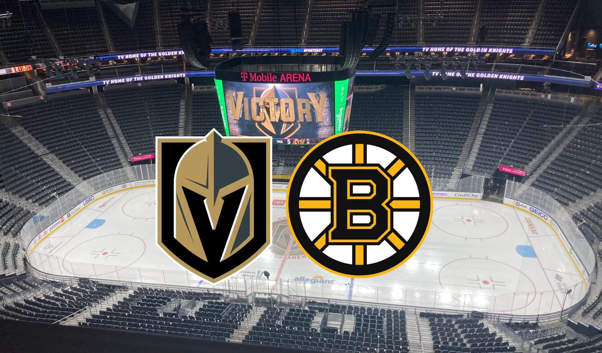 Vegas Golden Knights Boston Bruins HOME