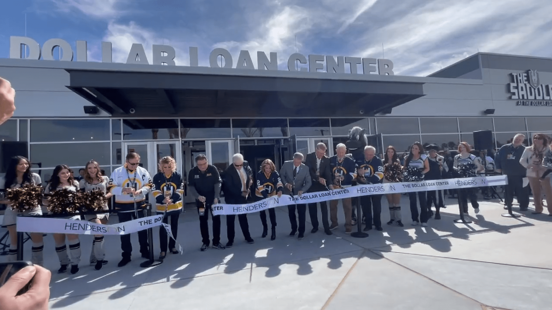 The Dollar Loan Center Henderson Silver Knights Vegas Golden Knights (Photo- Dollar Loan Center via Twitter)