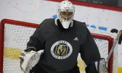 Vegas Golden Knights sign goaltender Isiah Saville (Photo- NHL.com)
