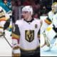 Vegas Golden Knights Mattias Janmark, Reilly Smith, Laurent Brossoit (Photos- Vegas Hockey Now)