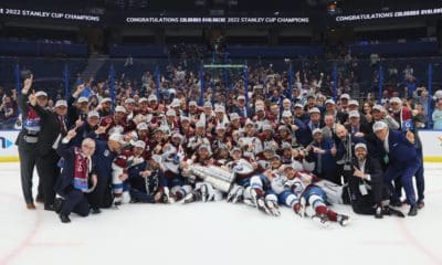 Colorado Avalanche 2022 Stanley Cup Champions (Photo- Colorado Avalanche via Twitter)