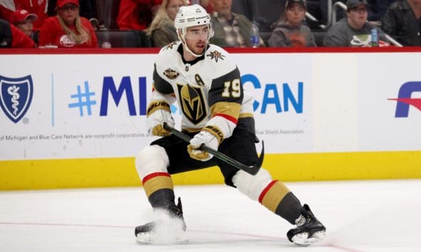 Reilly Smith, Vegas Golden Knights (Photo- Vegas Golden Knights via Twitter)