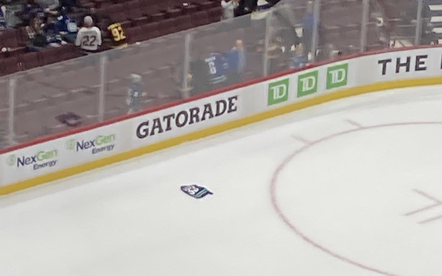 Vancouver Canucks Fan Throws Jersey On Ice - NHL Trade Rumors 