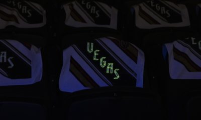 Vegas Golden Knights glow in the dark rally towel (Photo- Vegas Golden Knights via Twitter)