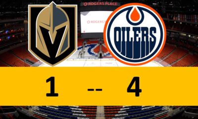 Vega Golden Knights game, 4-1 loss Edmonton Oilers Game 4