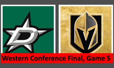 Vegas Golden Knights Game 5, Dallas Stars WCF