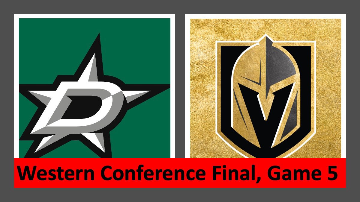 Vegas Golden Knights Game 5, Dallas Stars WCF