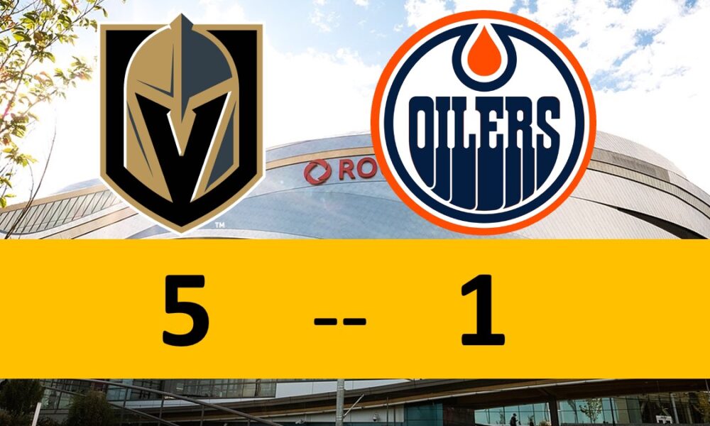 Vegas Golden Knights Win Game 3, Edmonton Oilers