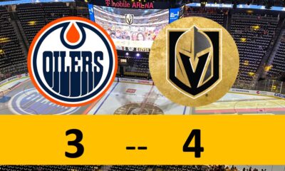Vegas Golden Knights Win Game 5, 4-3 Edmonton Oilers