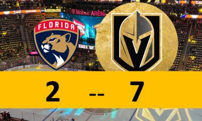 Vegas Golden Knights 7-2 Win Game 2