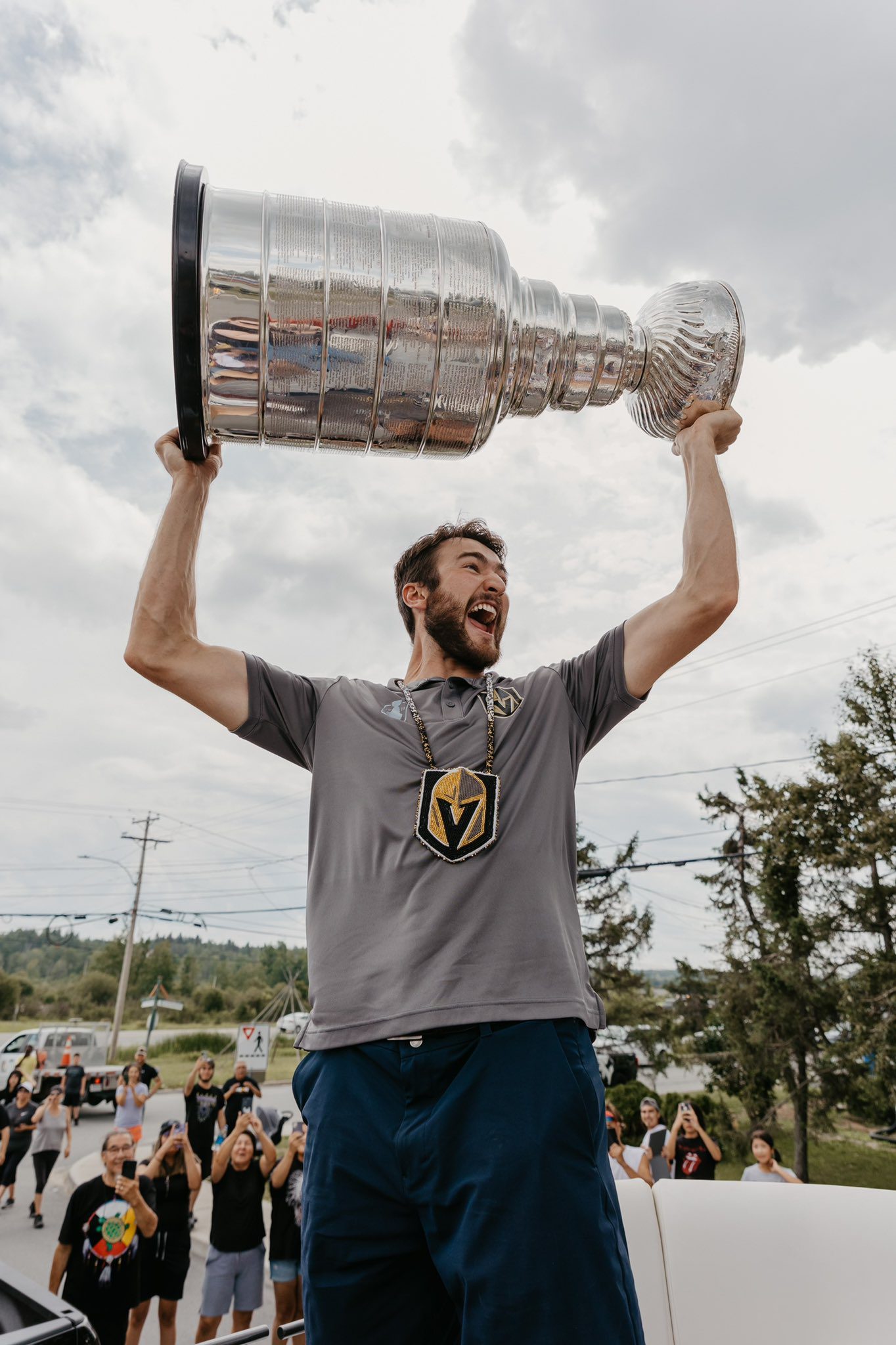 Nic Roy day with the Cup