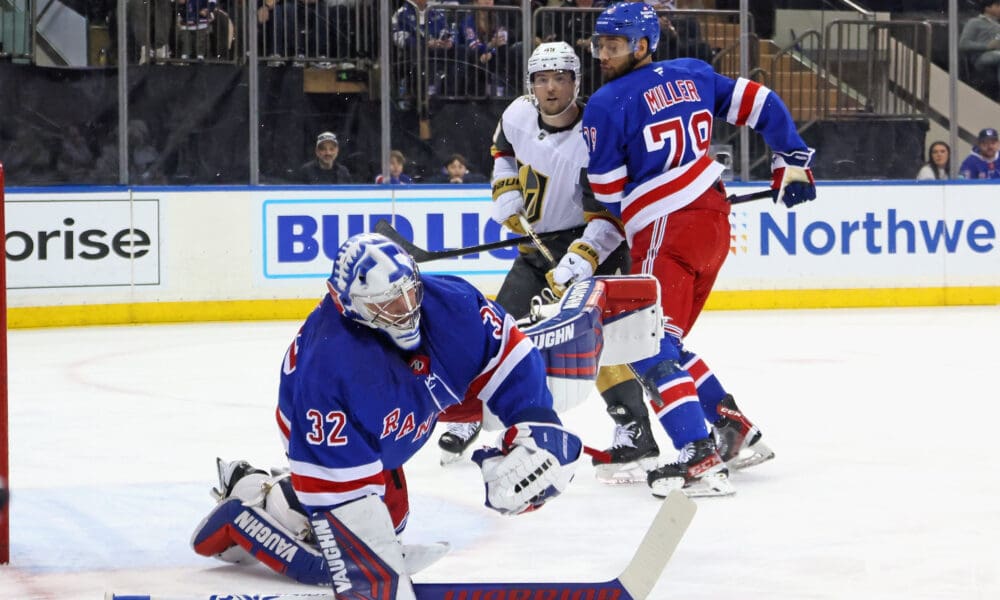 Jonathan Quick (Photo/Screenshot- New York Rangers PR via Twitter)
