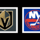 Vegas Golden Knights - New York Islanders Away Game Graphic