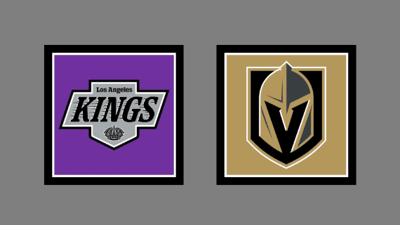 Vegas Golden Knights vs Los Angeles Kings HOME Gameday Graphic