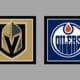 Vegas Golden Knights vs Edmonton Oilers AWAY Gameday Graphic