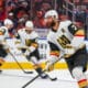 EDMONTON, AB - MAY 12: Las Vegas Golden Knights Defenceman Alex Pietrangelo (7) in action in the first period of the Stanley Cup Playoffs Second Round Edmonton Oilers game versus the Las Vegas Golden Knights on May 12, 2025 at Rogers Place in Edmonton, AB. (Photo by Curtis Comeau/Icon Sportswear)