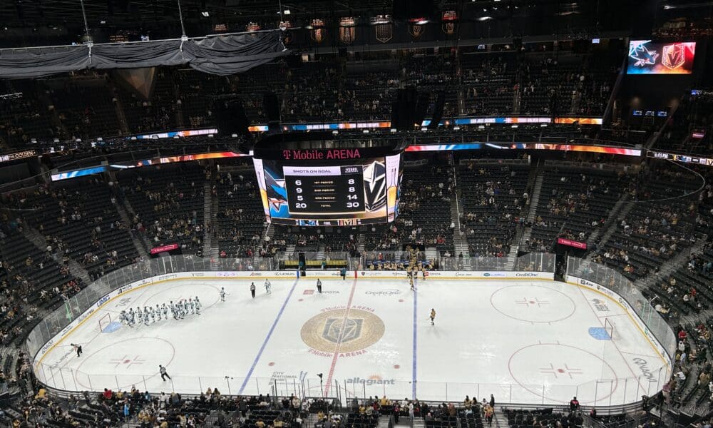 Golden Knights preseason L against the San Jose Sharks 10/3/2025