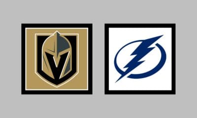 Vegas Golden Knights vs Tampa Bay Lightning AWAY Gameday Graphic