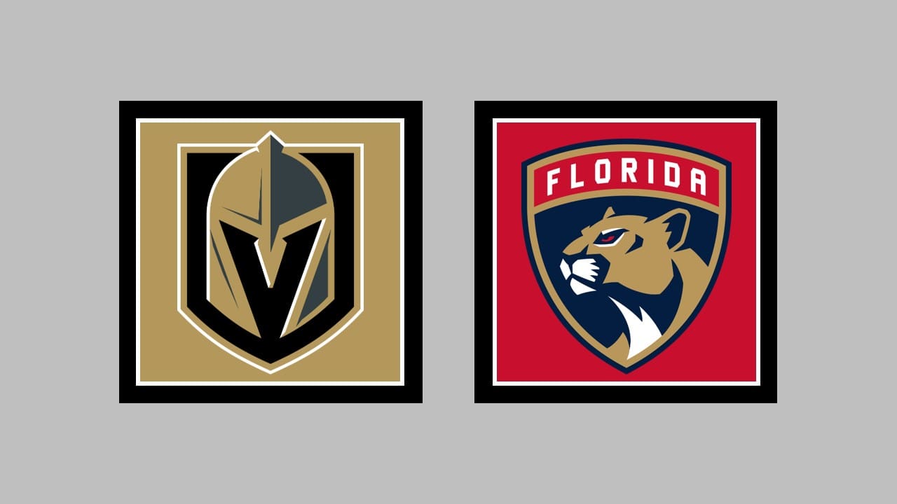 Vegas Golden Knights vs Florida Panthers AWAY Gameday Graphic