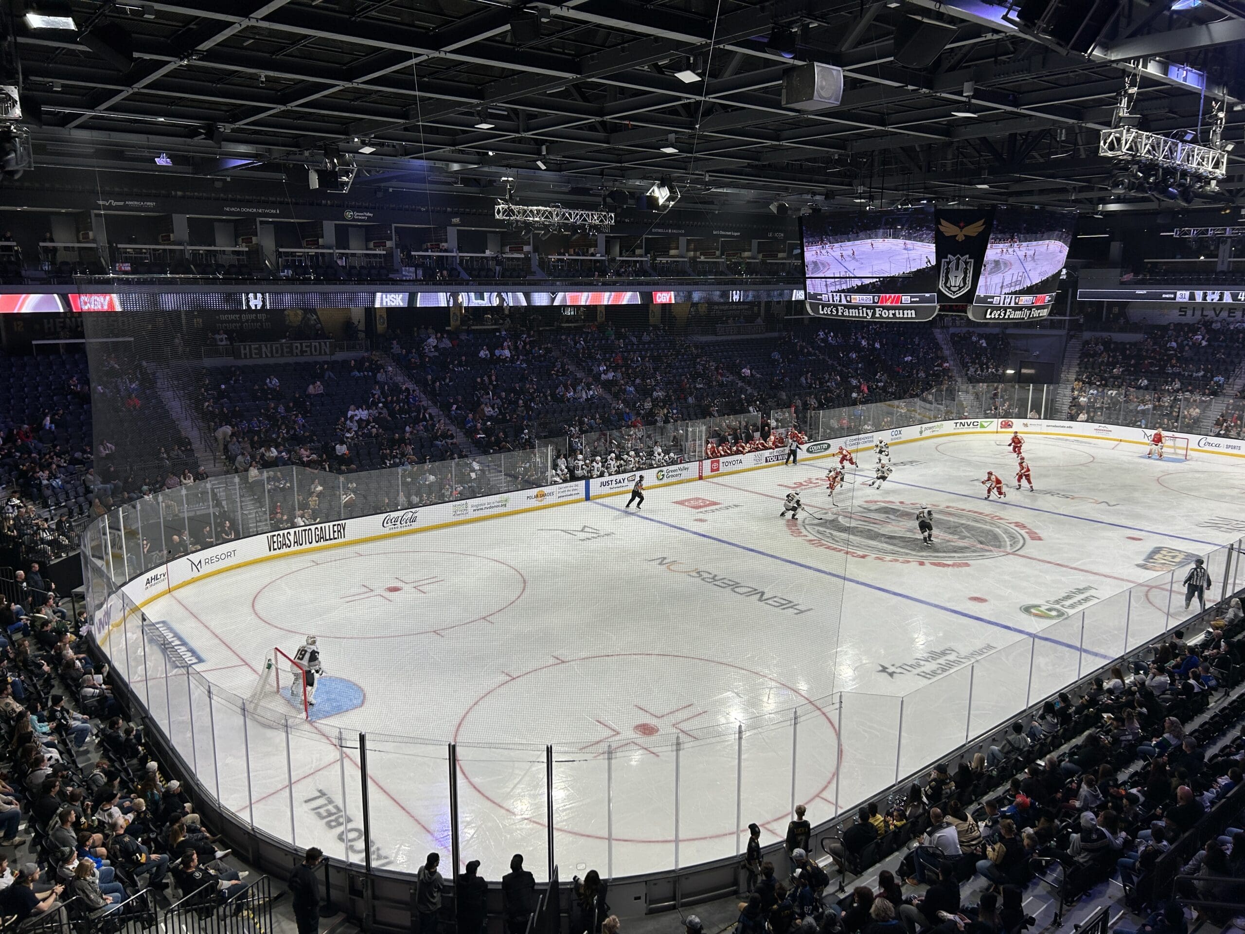 Carter Hart makes his first AHL start with the Henderson Silver Knights