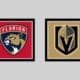 Vegas Golden Knights vs Florida Panthers HOME Gameday Graphic