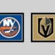 Vegas Golden Knights vs New York Islanders HOME Gameday Graphic