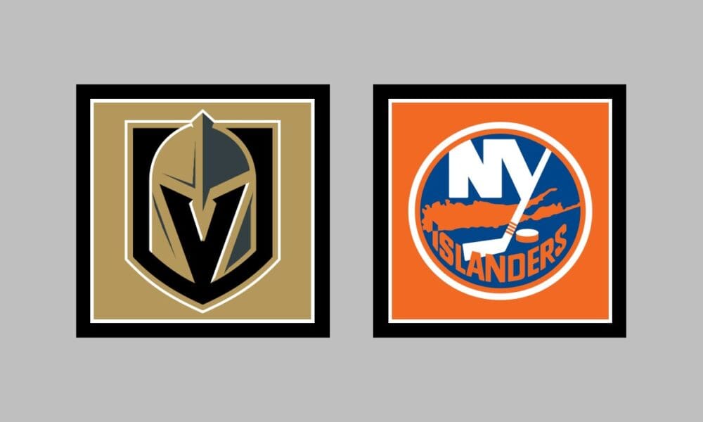 Vegas Golden Knights vs New York Islanders AWAY Gameday Graphic