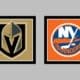 Vegas Golden Knights vs New York Islanders AWAY Gameday Graphic